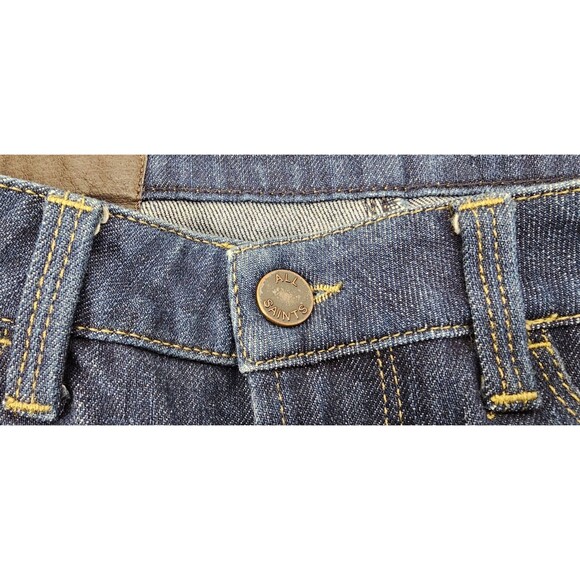 All Saints Womens Flared Jeans Lauren High Waisted Dark Denim Blue Y2K 28 x 31 - Picture 10 of 16
